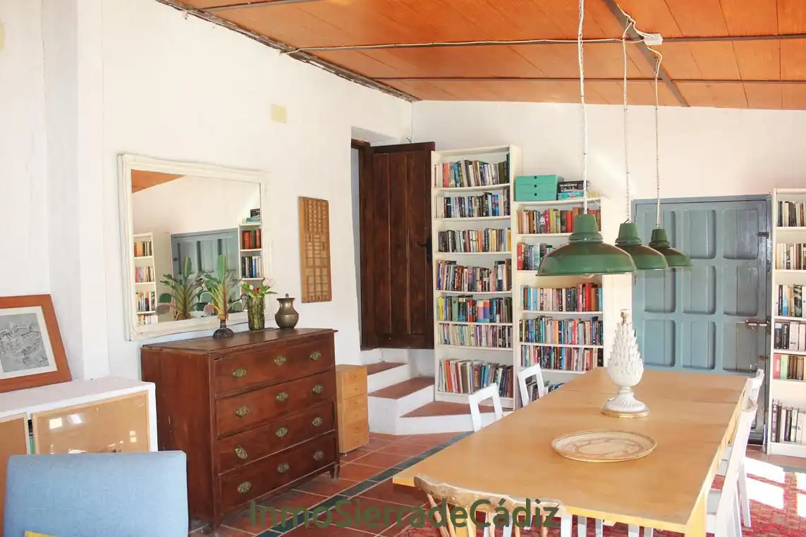 Comedor de Finca rústica en venta en Zahara con Jardín privado, Terraza y Trastero