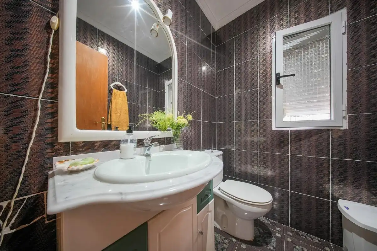 Baño de Casa o chalet en venta en Villarejo de Salvanés con Calefacción, Jardín privado y Terraza