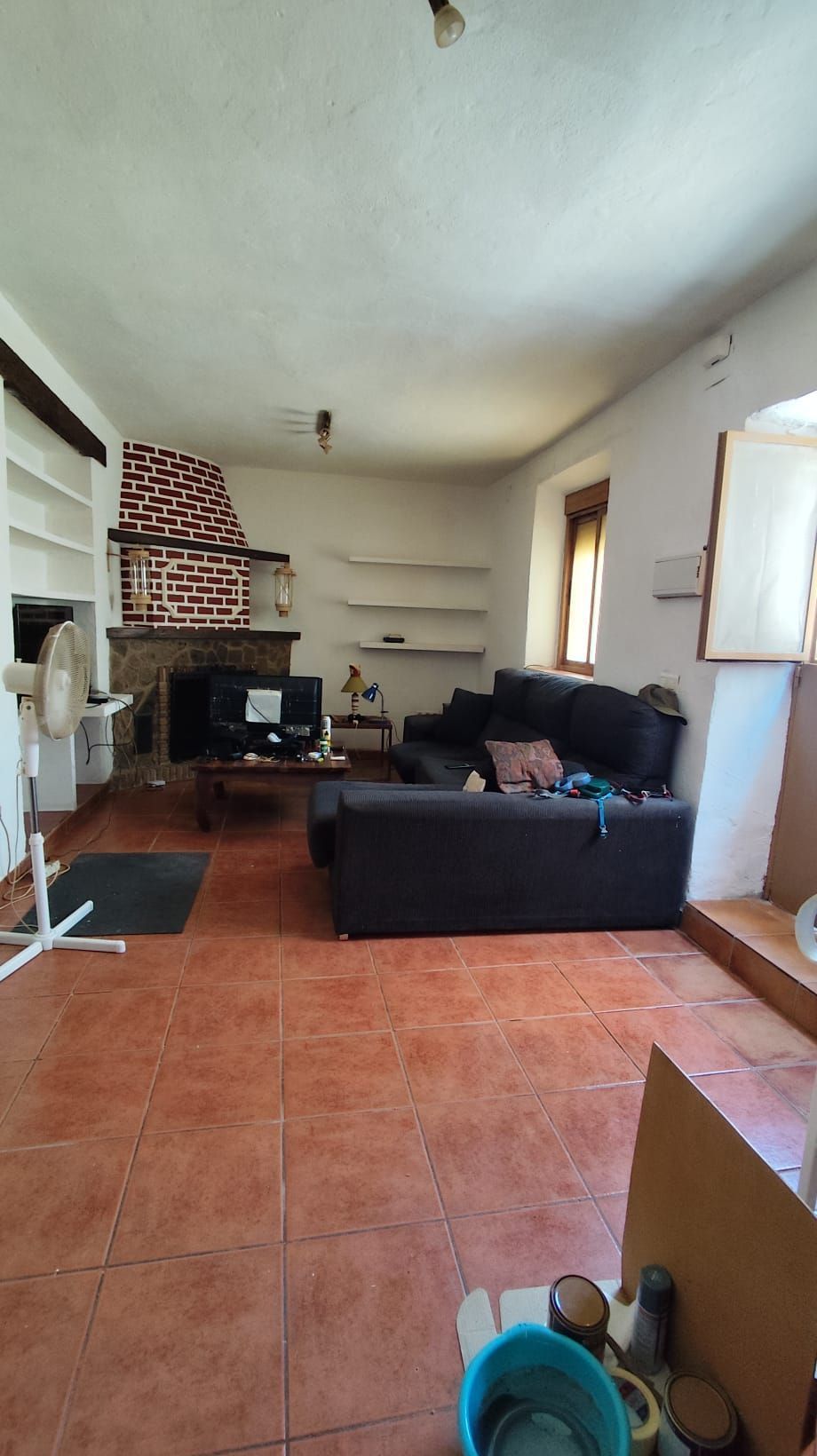Sala d'estar de Casa adosada en venda en Alhaurín El Grande amb Aire condicionat, Jardí privat i Terrassa