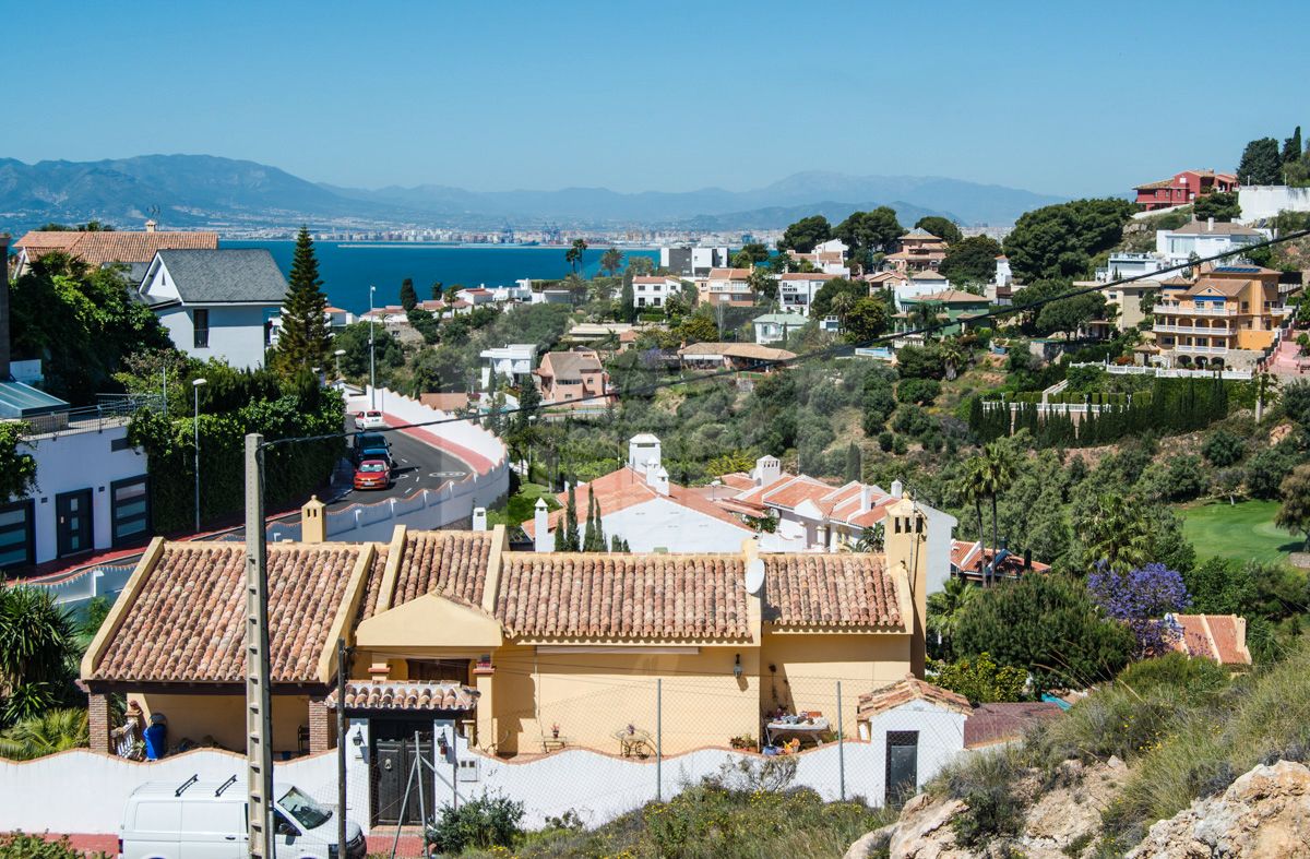 Exterior view of House or chalet for sale in Málaga Capital  with Air Conditioner, Private garden and Terrace