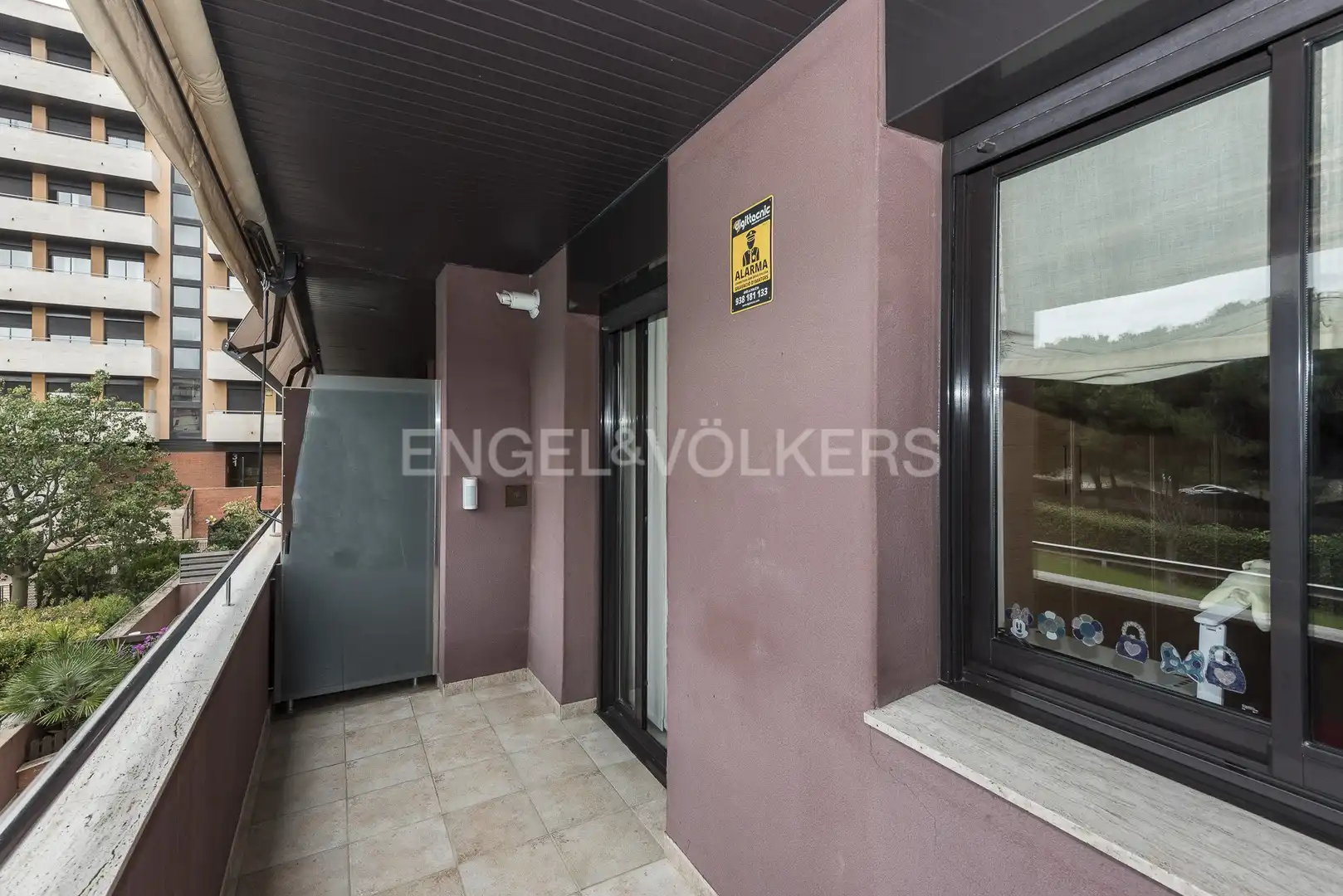 Balcony of Flat for sale in Vilanova i la Geltrú  with Air Conditioner, Heating and Private garden