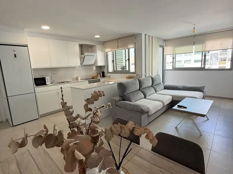 Wohnzimmer von Wohnung zum Verkauf in Eivissa mit Klimaanlage, Terrasse und Balkon