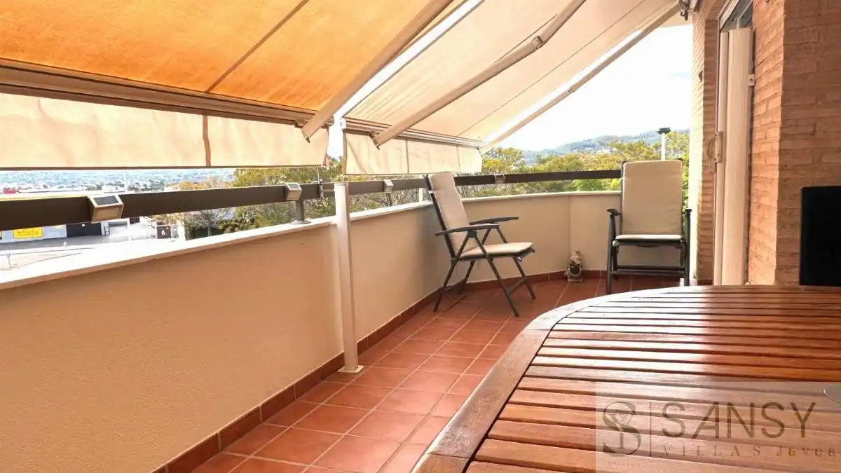Terrace of Attic for sale in Jávea / Xàbia  with Air Conditioner, Heating and Terrace