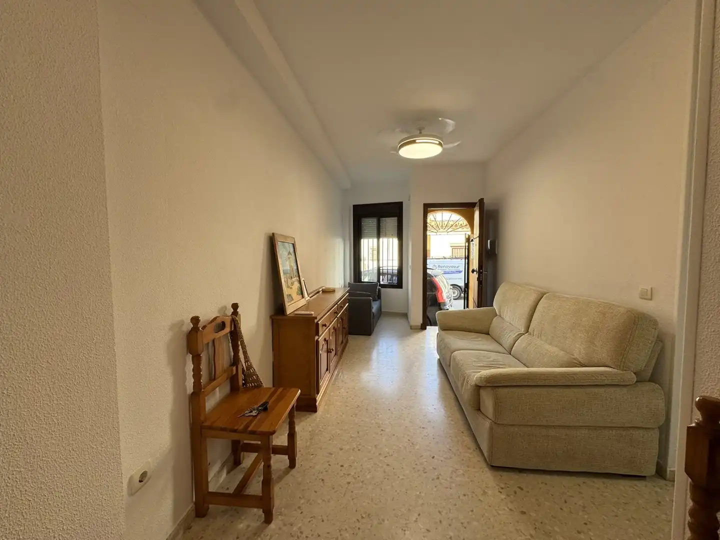 Sala d'estar de Pis de lloguer en Chipiona