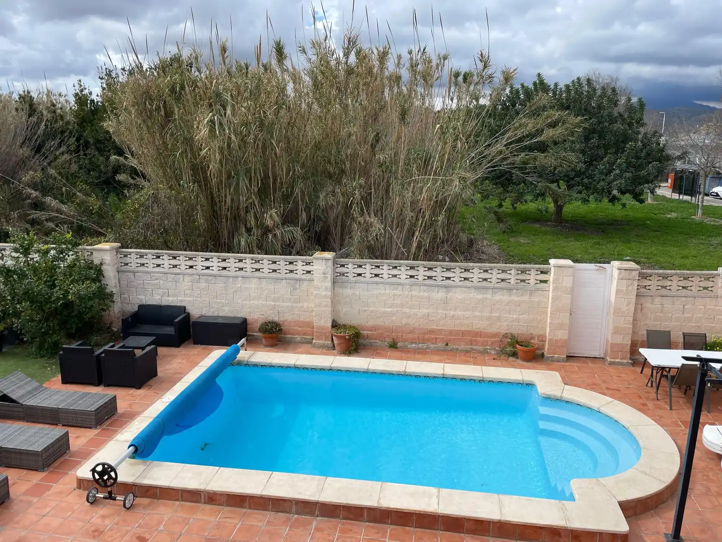 Swimming pool of Houses for sale in Gandia  with Air Conditioner, Heating and Terrace