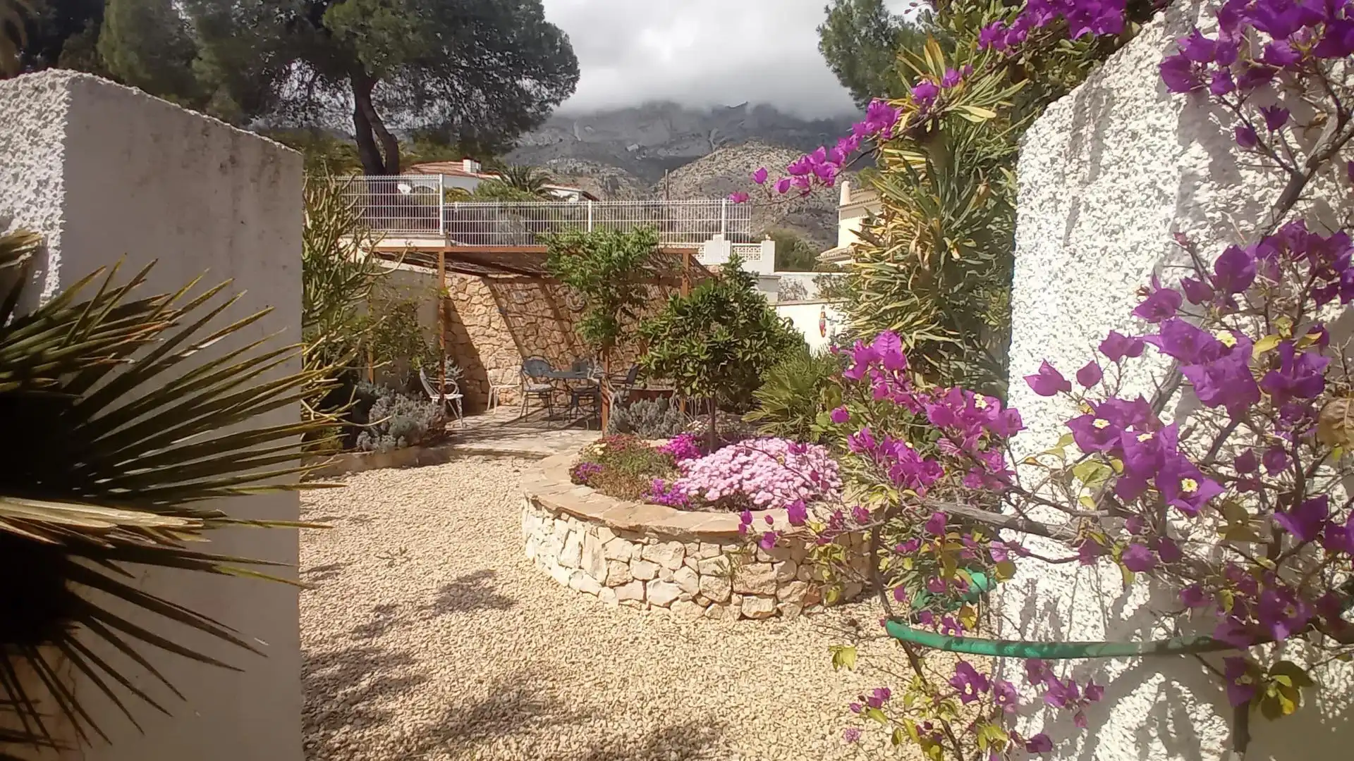 Garden of Houses for sale in Altea la Vella