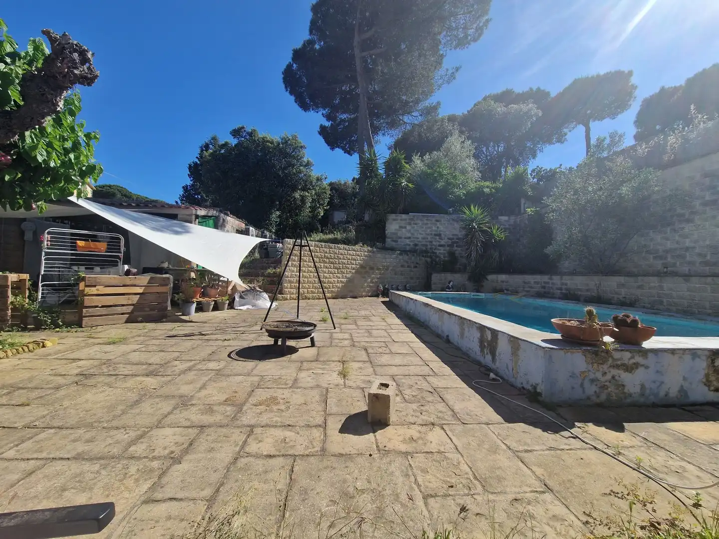 Piscina de Casa o xalet en venda en Dosrius