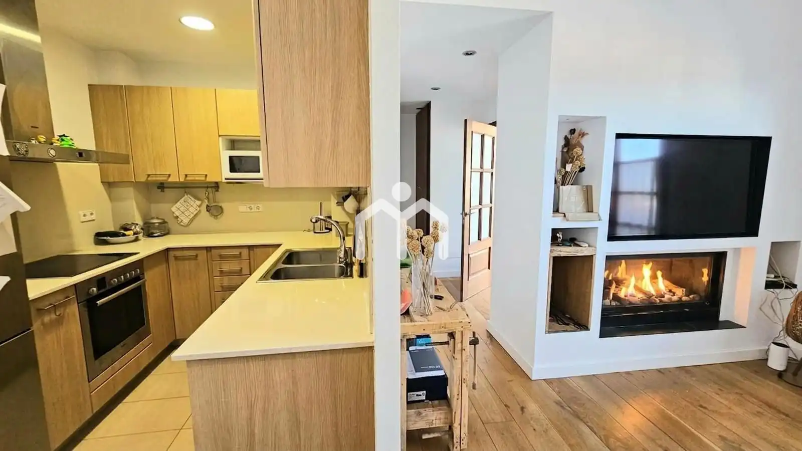 Cocina de Casa o chalet en venta en Premià de Dalt con Aire acondicionado, Calefacción y Parquet