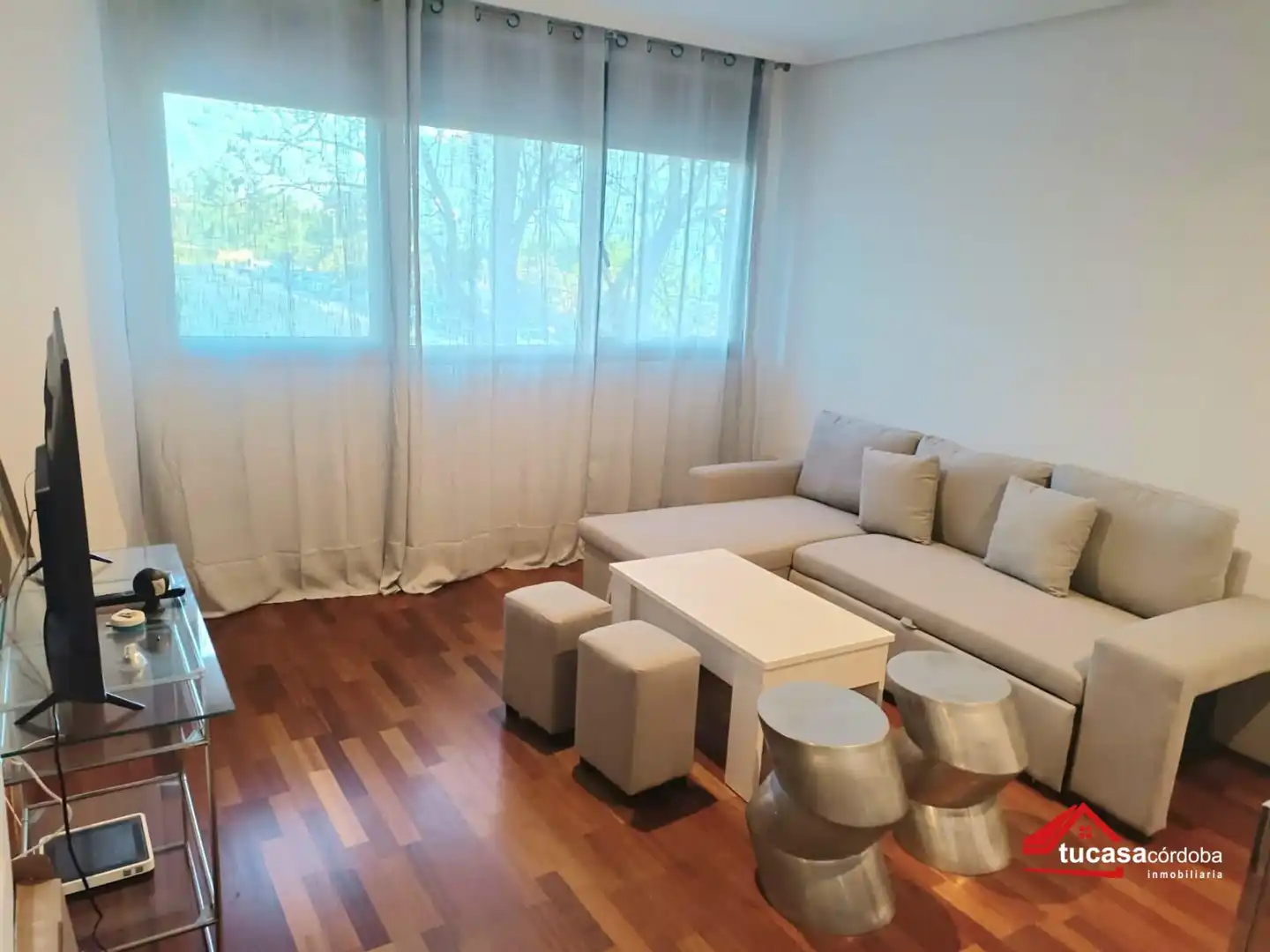 Living room of Flat for sale in Córdoba  with Air Conditioner, Storage room and Community pool