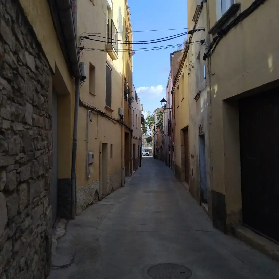 Vista exterior de Casa o chalet en venta en Tàrrega con Terraza