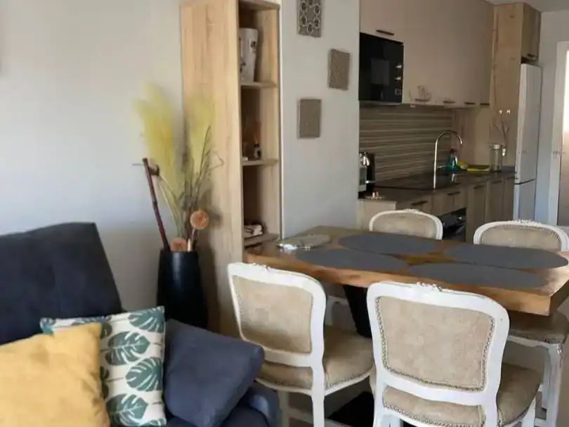 Esszimmer von Wohnungen zur Miete in Calpe / Calp mit Klimaanlage, Schwimmbad und Balkon