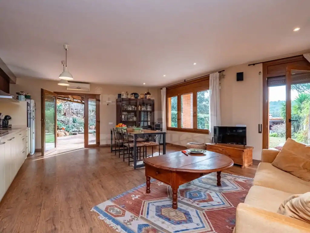 Sala de estar de Casa o chalet en venta en Begur con Jardín privado, Terraza y Piscina