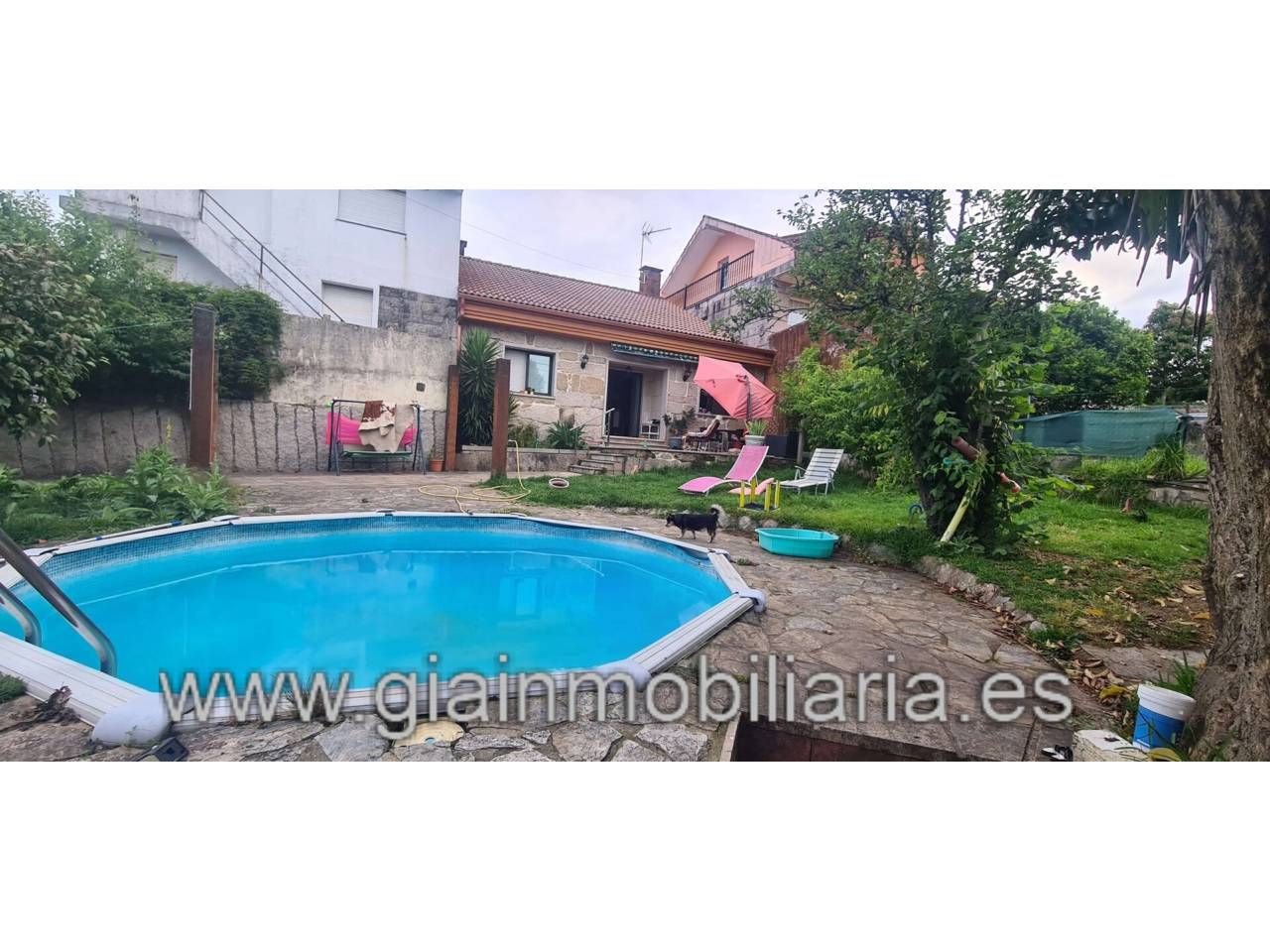 Jardí de Casa o xalet en venda en Mondariz amb Jardí privat, Parquet i Terrassa