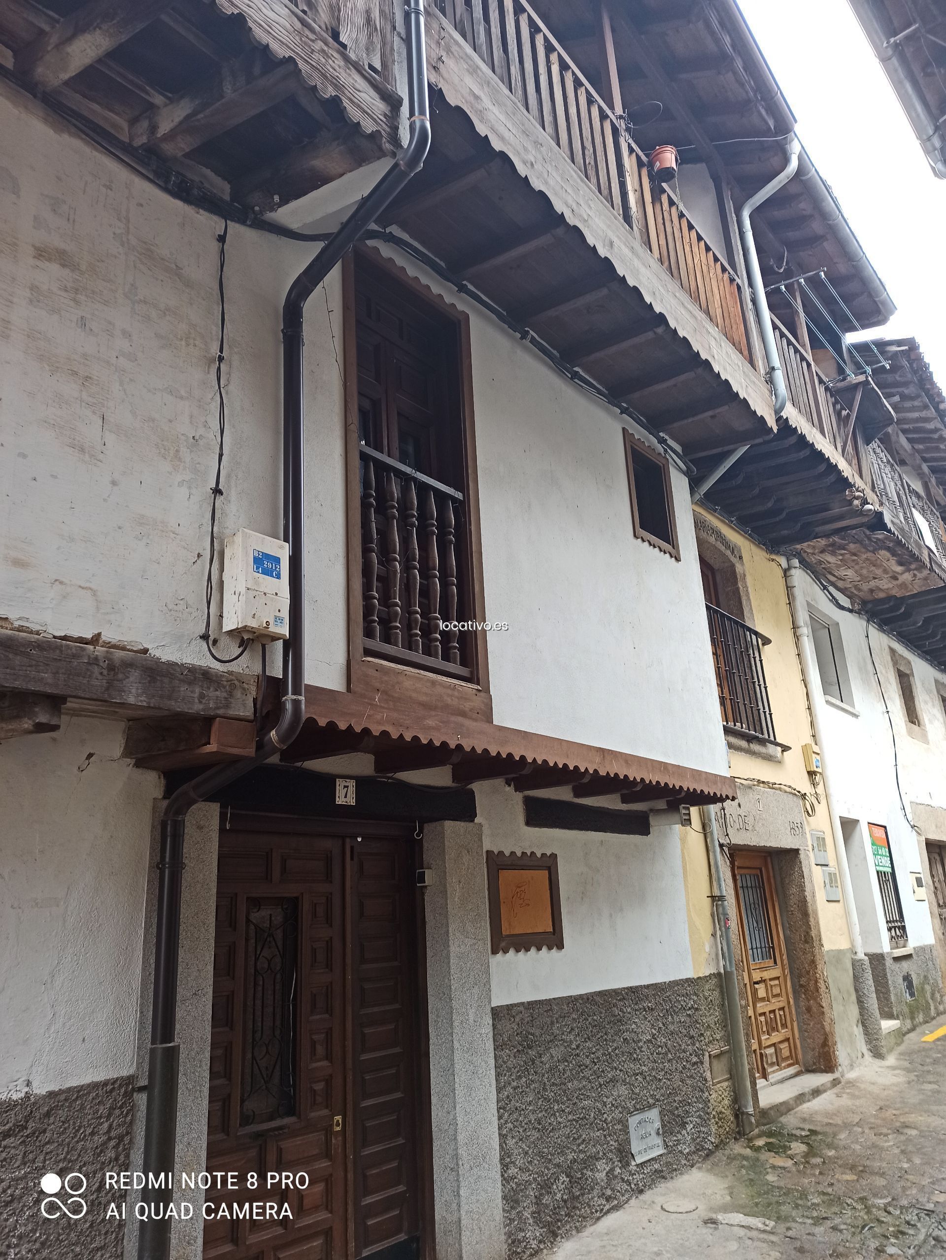 Vista exterior de Finca rústica en venta en Villanueva de la Vera con Terraza