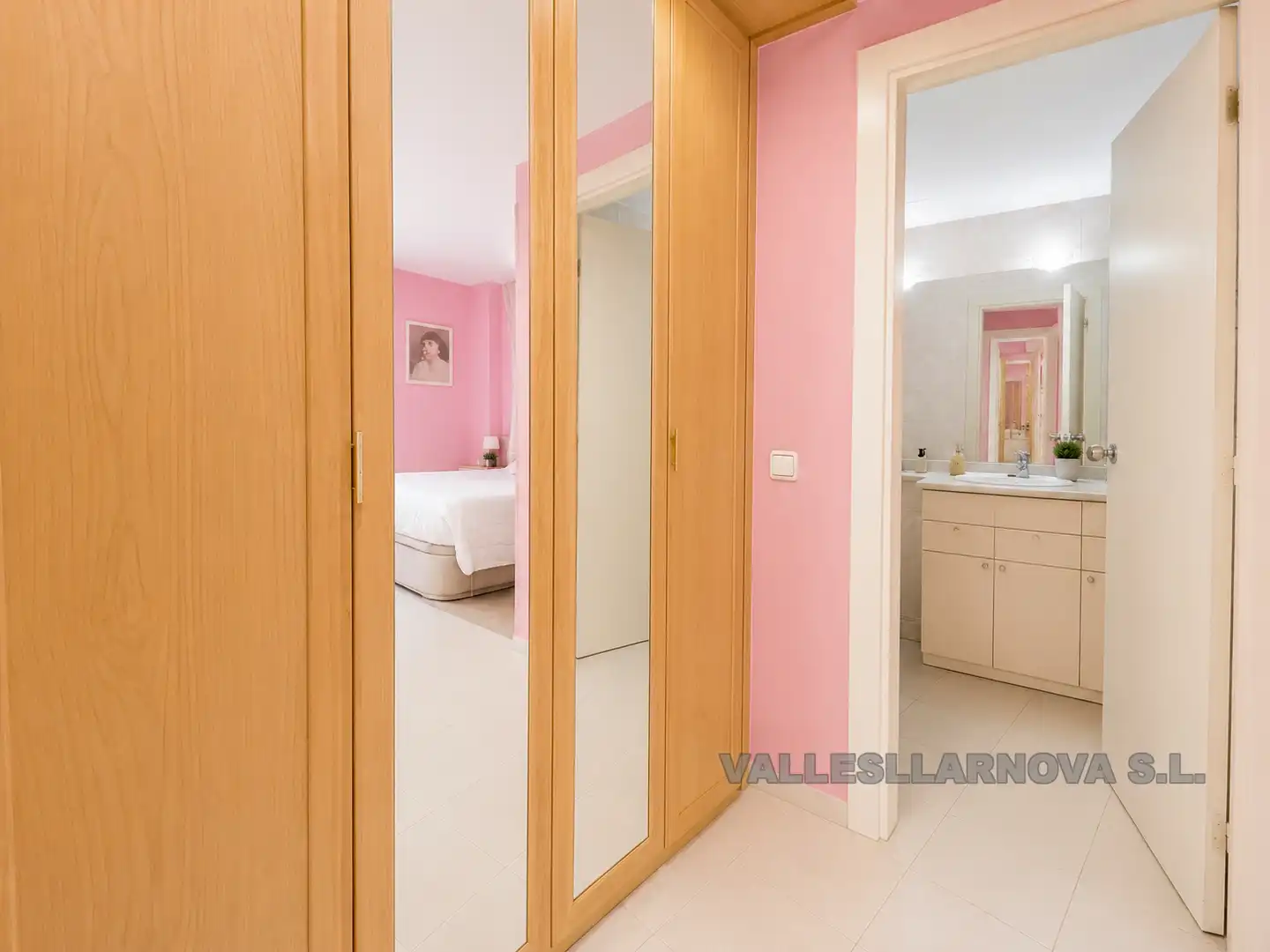 Bedroom of Flat for sale in Mollet del Vallès  with Air Conditioner, Heating and Terrace