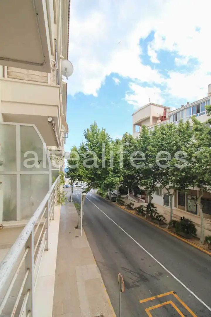 Außenansicht von Wohnungen zum Verkauf in Altea mit Klimaanlage und Balkon
