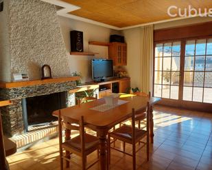 Dining room of Single-family semi-detached for sale in Olot  with Heating, Terrace and Storage room