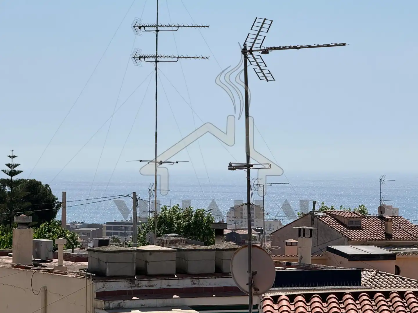 Vista exterior de Piso en venta en Mataró con Calefacción