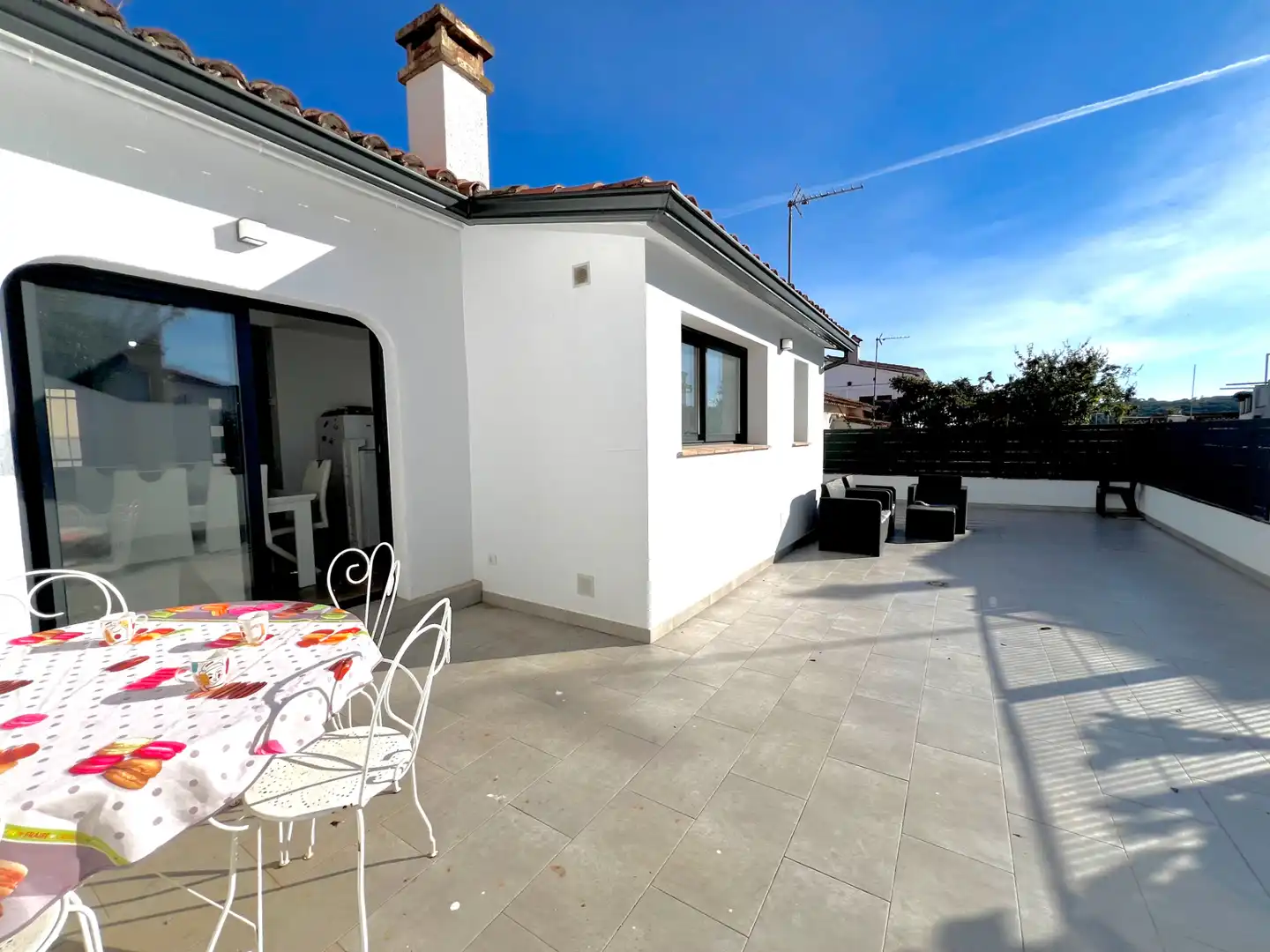 Terrace of Detached homes for sale in Sant Feliu de Guíxols  with Air Conditioner, Heating and Parquet flooring