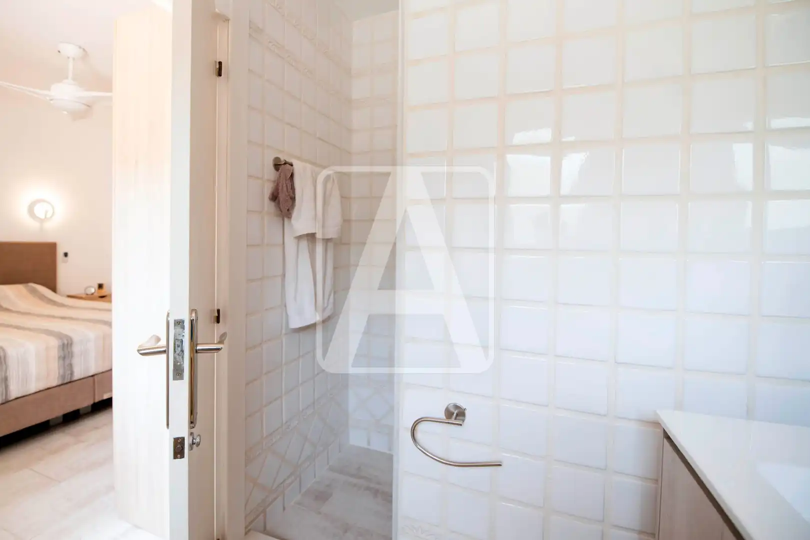Bany de Casa o xalet en venda en Calpe / Calp amb Aire condicionat, Calefacció i Jardí privat