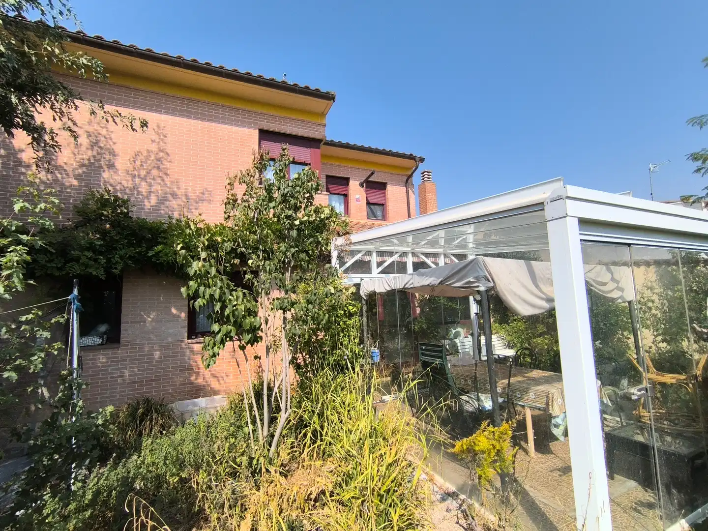 Terraza de Casa o chalet en venta en Frechilla con Calefacción, Jardín privado y Parquet