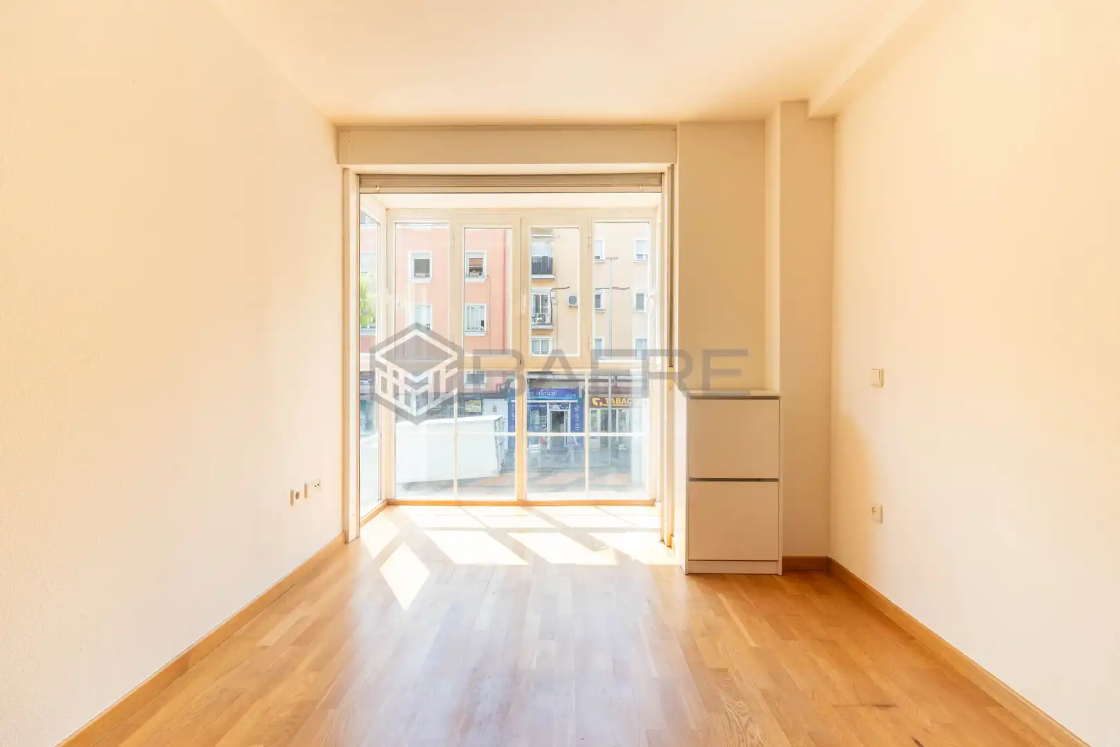 Bedroom of Flat for rent in Madrid  with Air Conditioner and Parquet flooring