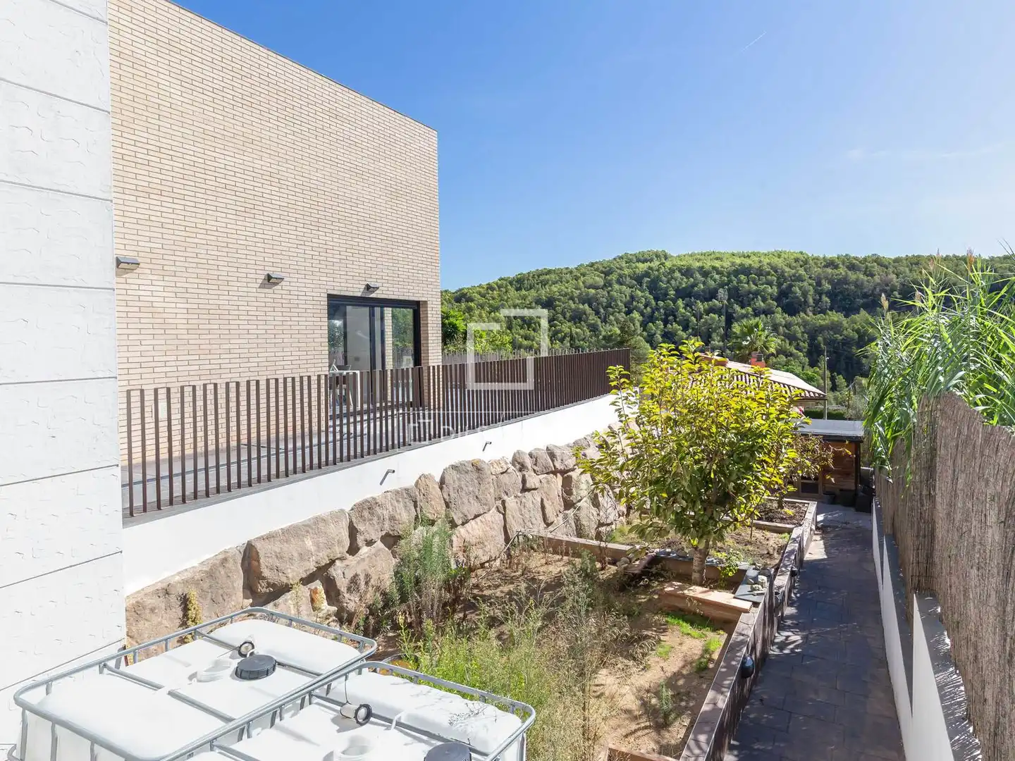 Terrassa de Casa o xalet en venda en Vallirana, Barcelona