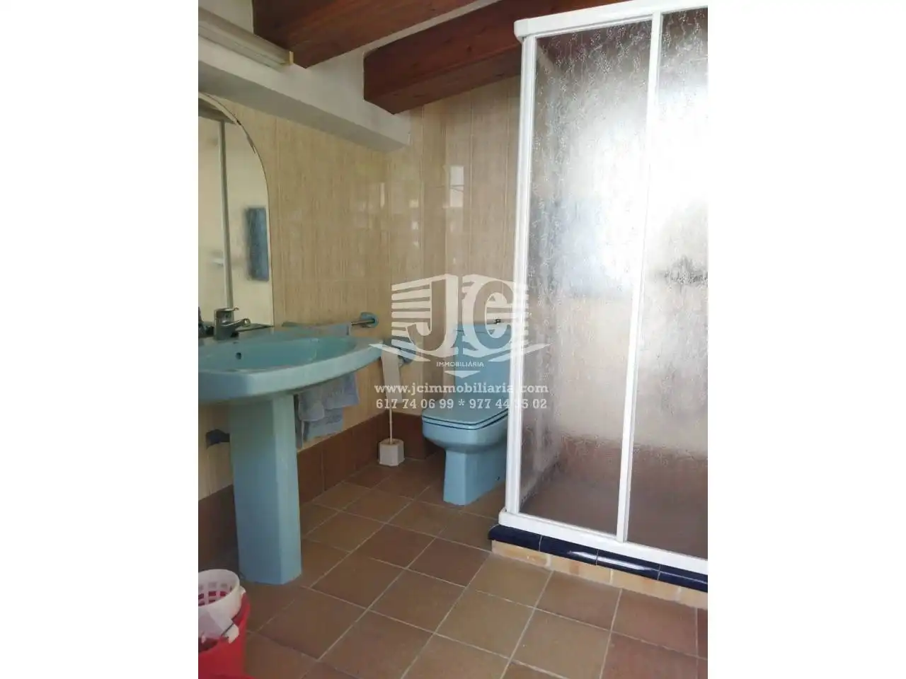 Baño de Casa o chalet en venta en Tivenys con Aire acondicionado, Jardín privado y Terraza