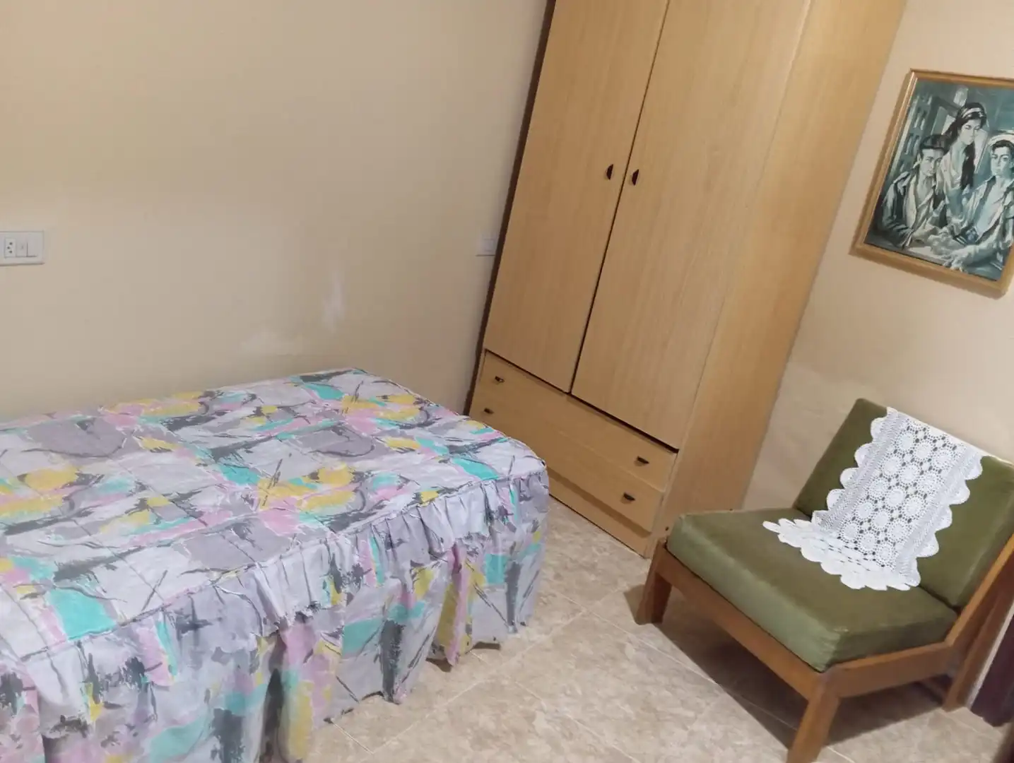 Bedroom of Flat for rent in Porto do Son  with Furnished