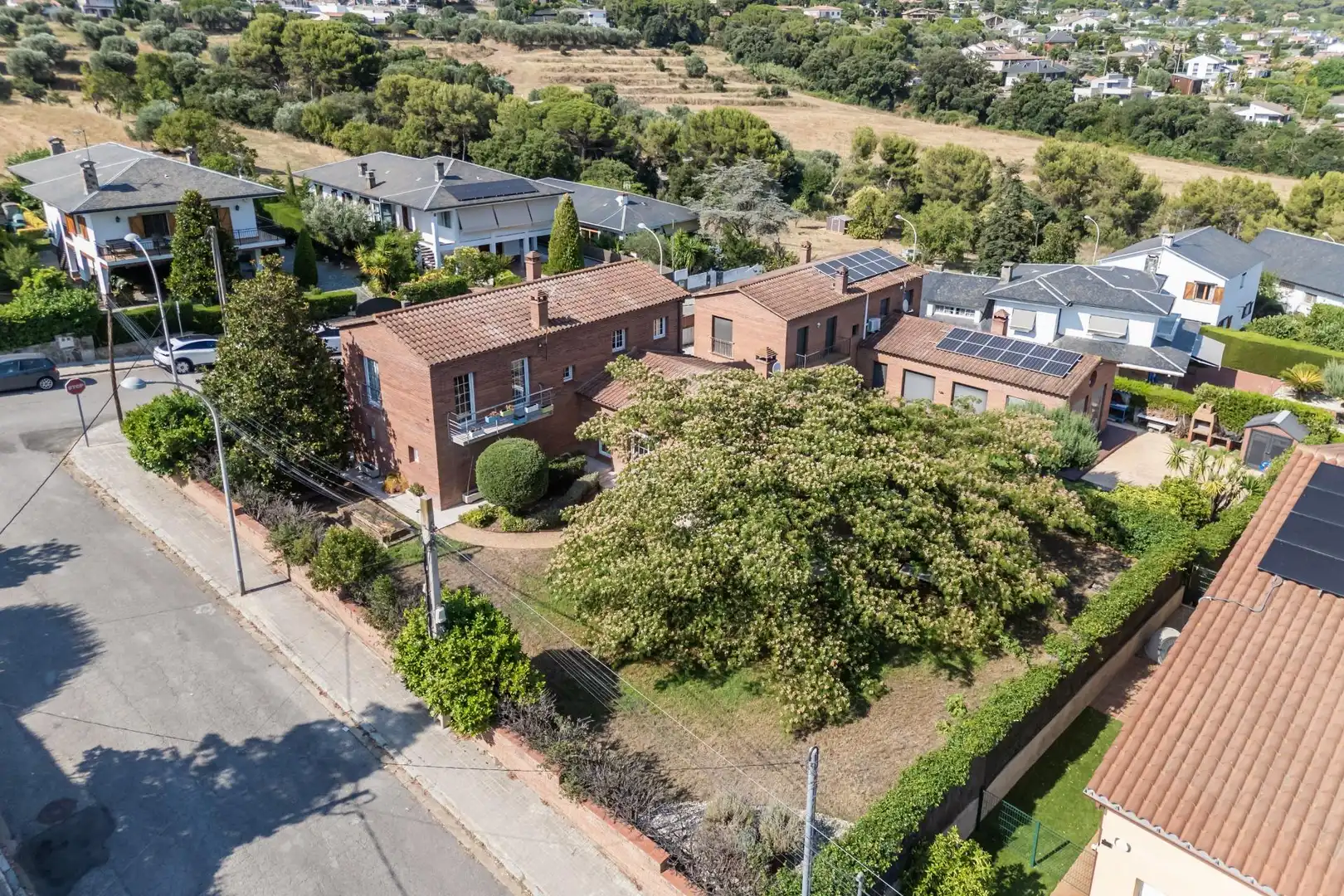 Vista exterior de Casa o chalet en venta en Bigues i Riells del Fai con Calefacción, Jardín privado y Terraza