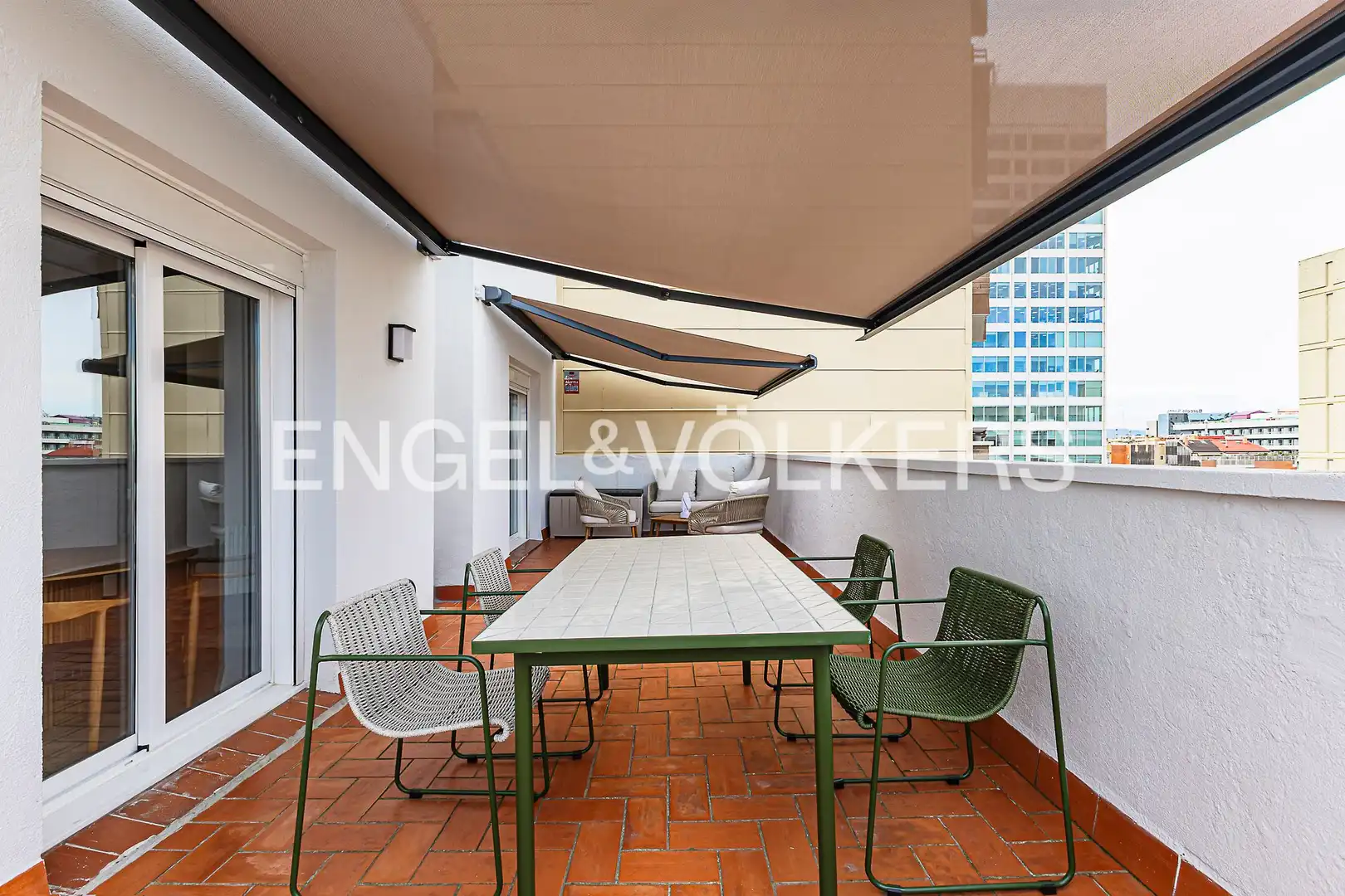 Terraza de Ático de alquiler en Barcelona con Aire acondicionado, Calefacción y Parquet