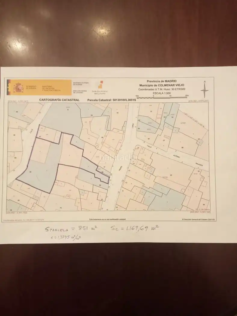 Terreny residencial en venda a Calle de Pedro López 8A