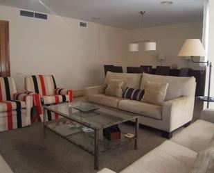 Living room of Flat to rent in  Murcia Capital  with Air Conditioner, Furnished and Washing machine