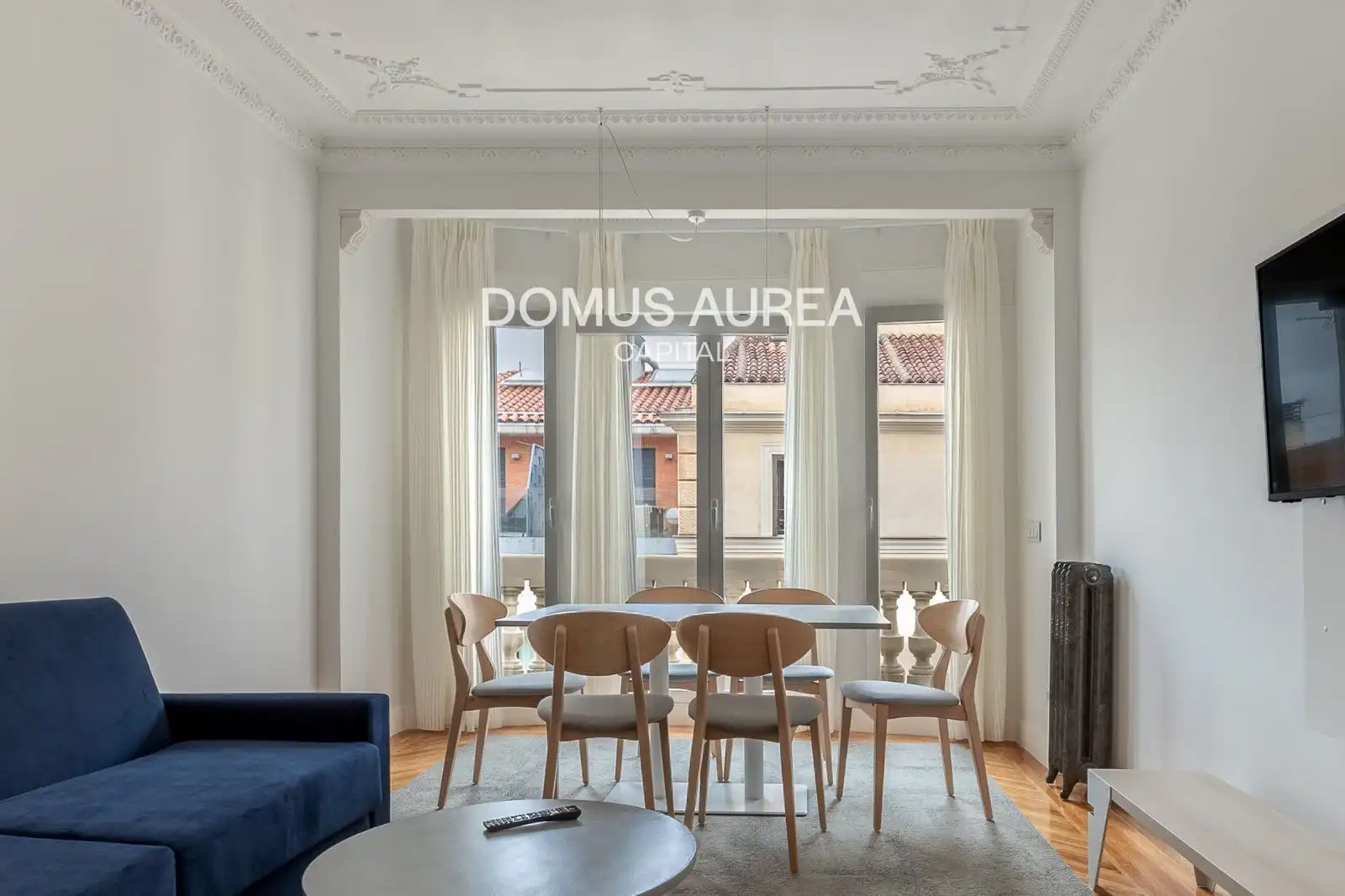 Comedor de Ático de alquiler en Madrid con Aire acondicionado, Calefacción y Terraza