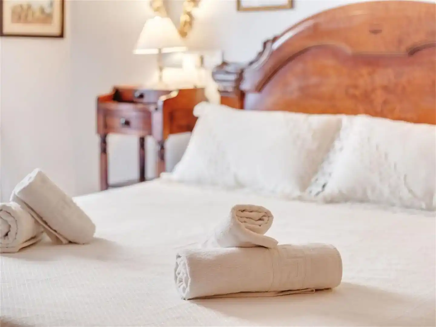 Schlafzimmer von Einfamilien-Reihenhaus zum Verkauf in Pollença mit Klimaanlage