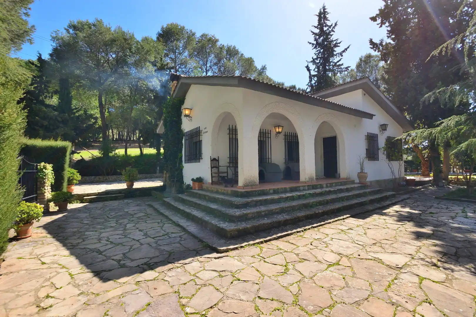 Jardín de Finca rústica en venta en Ronda con Jardín privado, Trastero y Piscina
