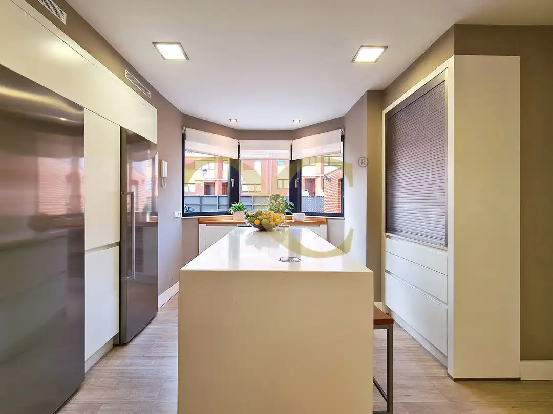 Cocina de Casa o chalet en venta en Siero con Calefacción, Jardín privado y Trastero