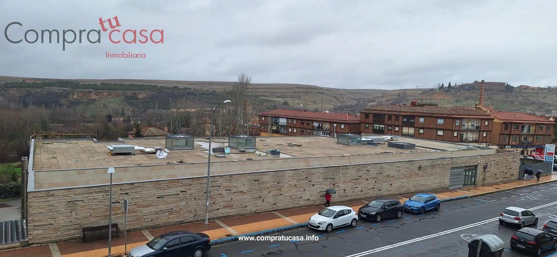 Piso de alquiler en Segovia con Calefacción, Parquet y Terraza