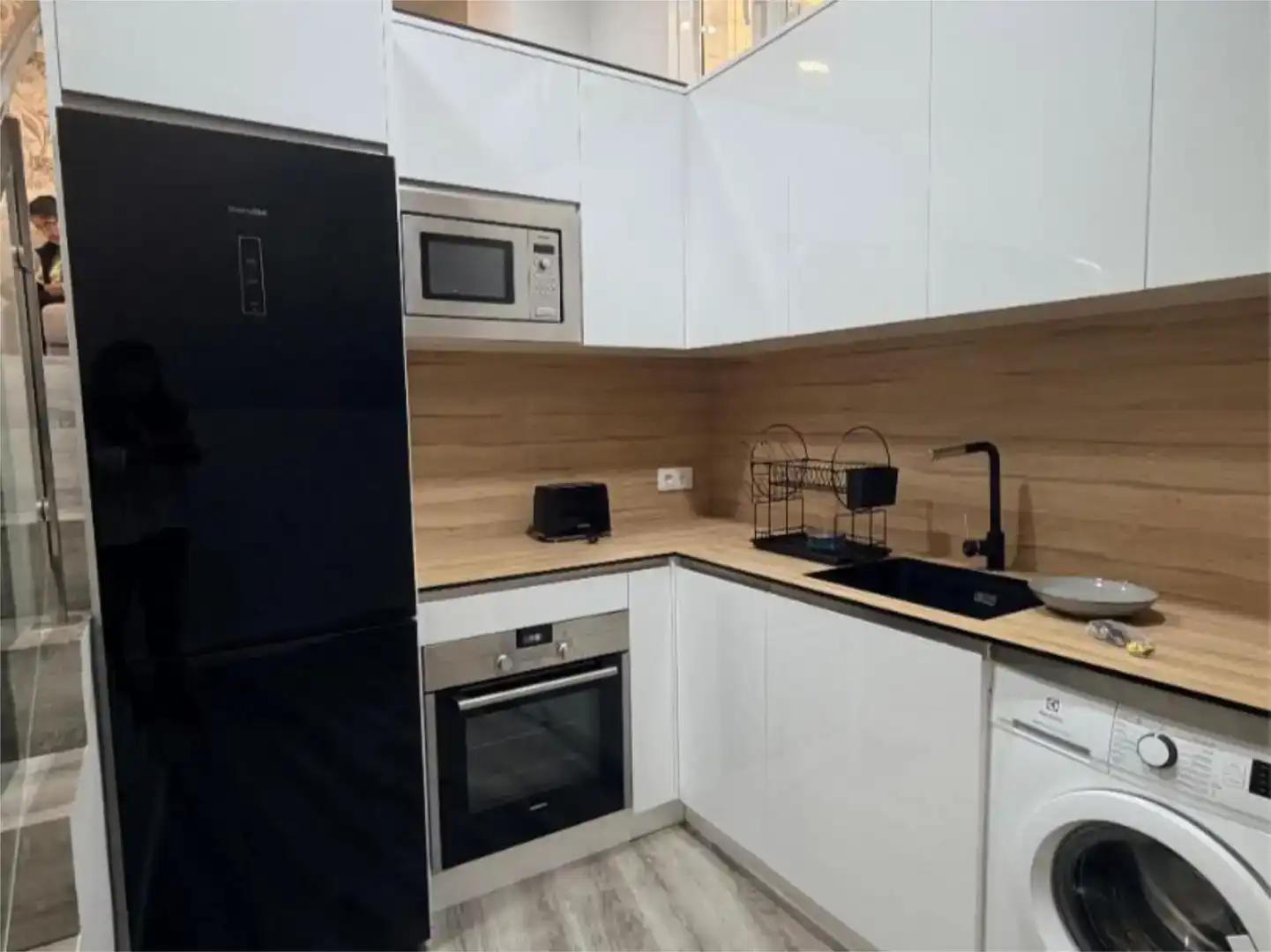 Küche von Maisonette zur Miete in Sanxenxo mit Möbliert und Balkon