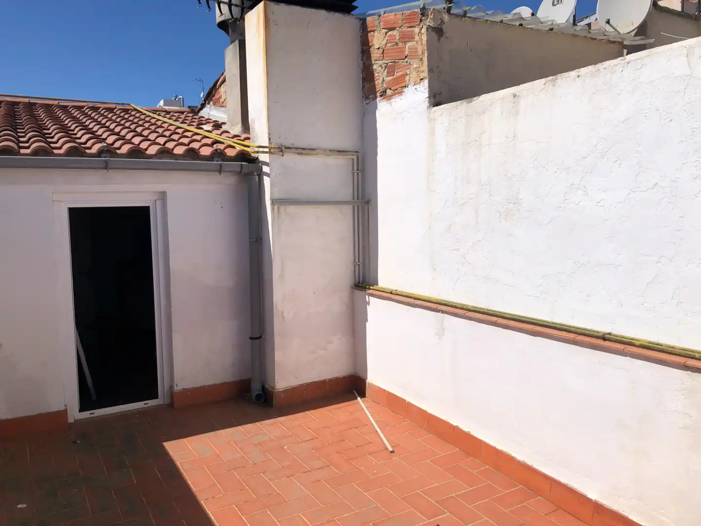 Balcony of Attic for sale in Terrassa  with Air Conditioner, Heating and Terrace