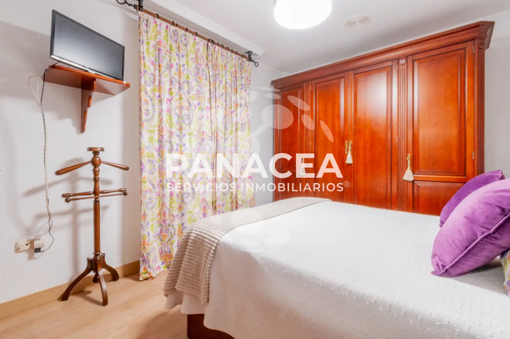 Bedroom of Flat for sale in Roquetas de Mar  with Air Conditioner, Furnished and Oven