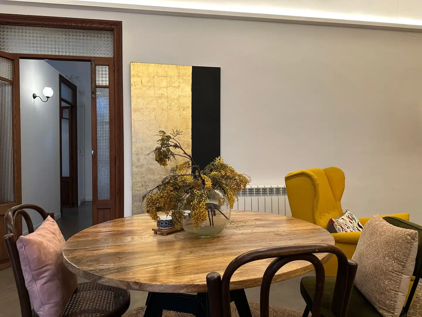 Menjador de Apartament de lloguer en  Palma de Mallorca amb Terrassa