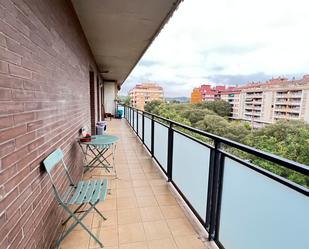 Balcony of Duplex for sale in Girona Capital  with Air Conditioner and Balcony