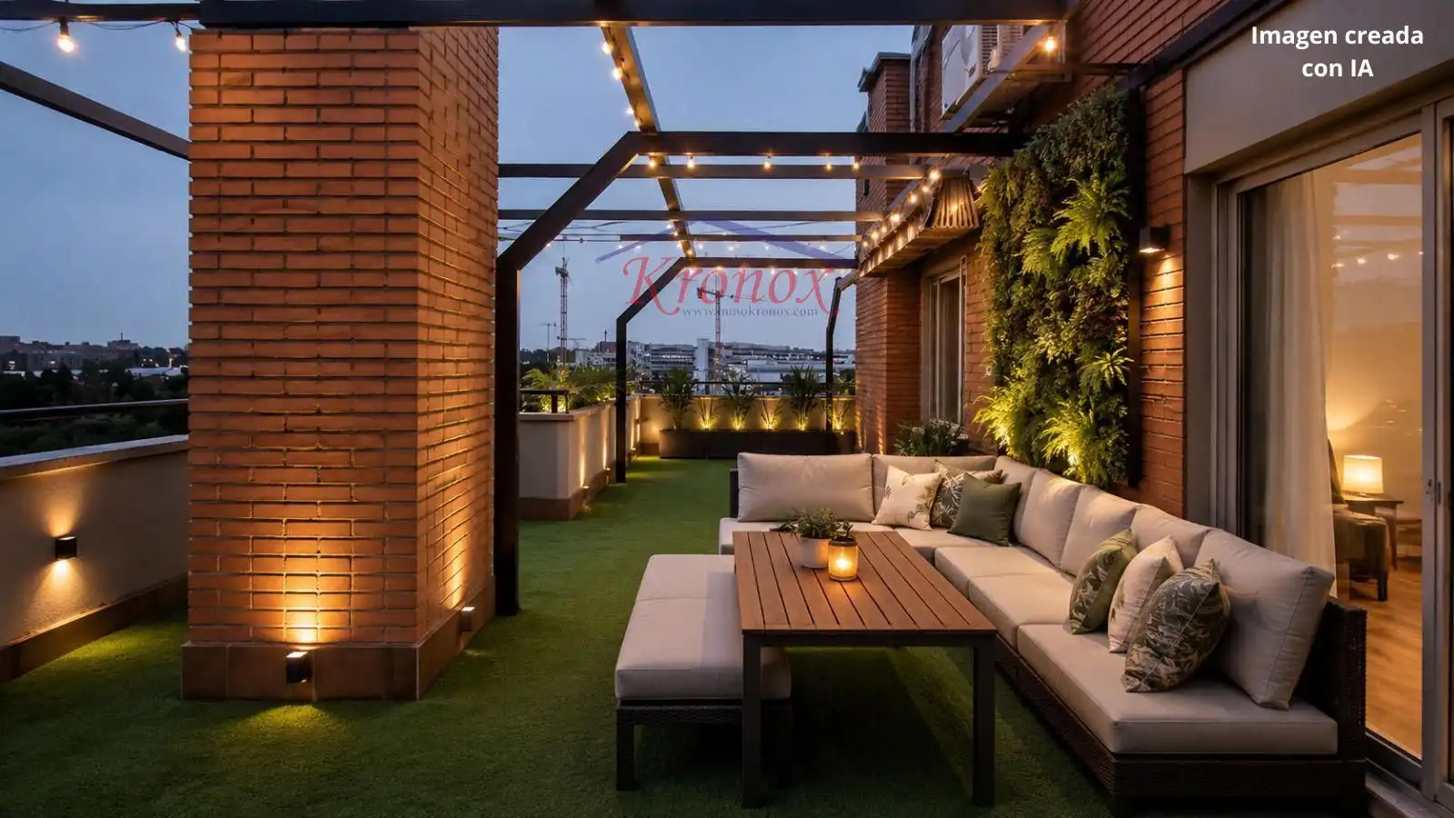 Terrasse von Dachboden zum Verkauf in Madrid mit Klimaanlage, Heizung und Terrasse