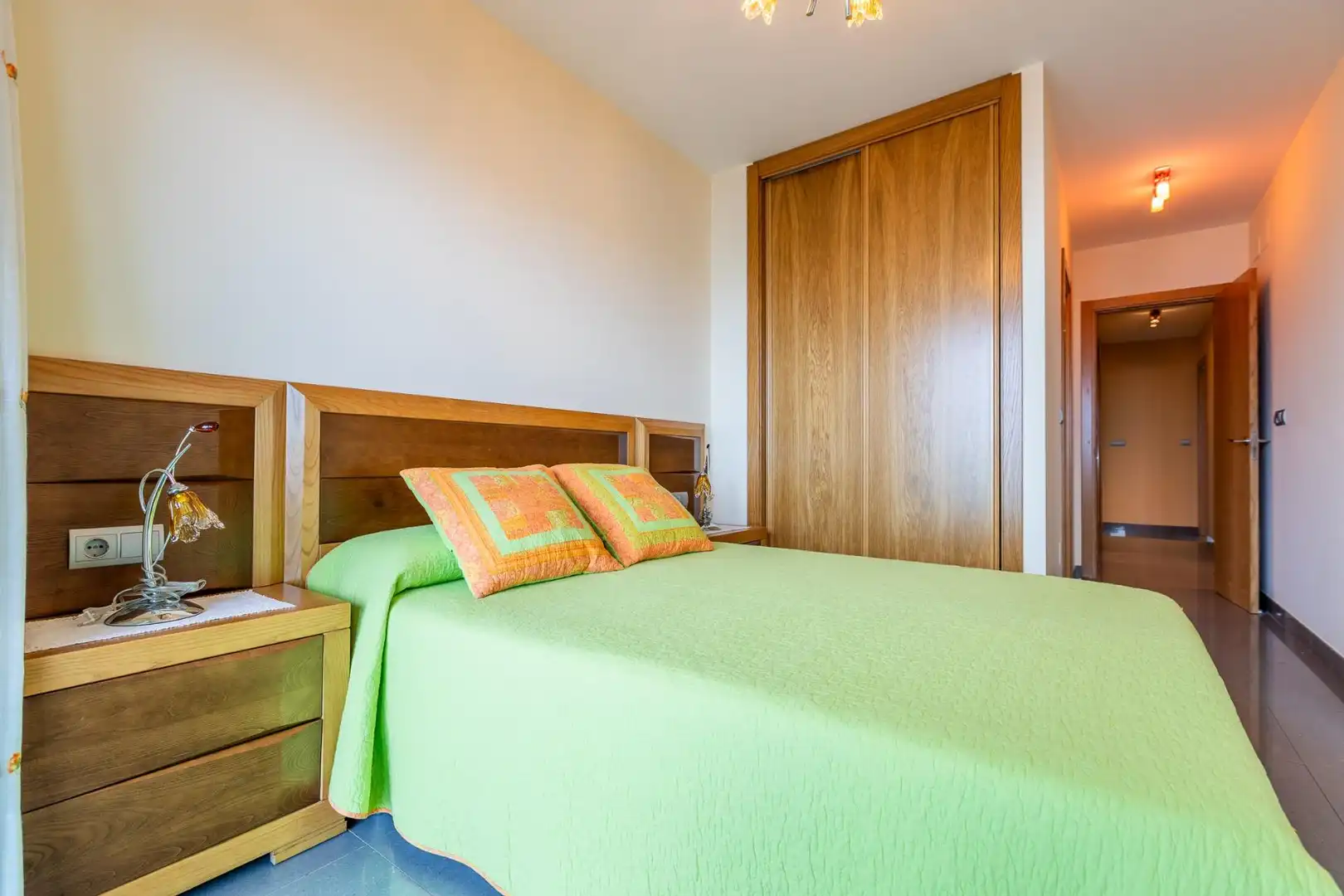 Schlafzimmer von Wohnung zum Verkauf in Sada (A Coruña) mit Privatgarten, Terrasse und Abstellraum
