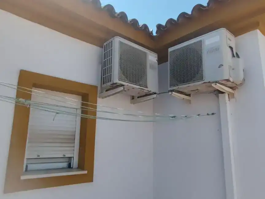 Balcony of Flat for sale in Almensilla  with Air Conditioner, Private garden and Storage room