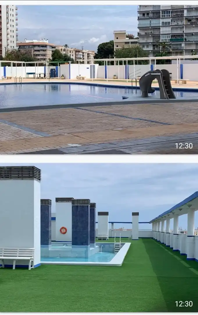 Vista exterior de Apartamento de alquiler en Oropesa del Mar / Orpesa con Aire acondicionado, Terraza y Amueblado