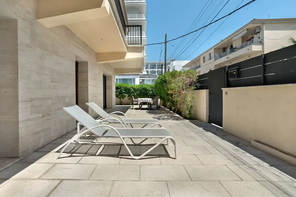 Terrasse von Wohnungen zum Verkauf in Santa Margalida mit Klimaanlage, Heizung und Terrasse