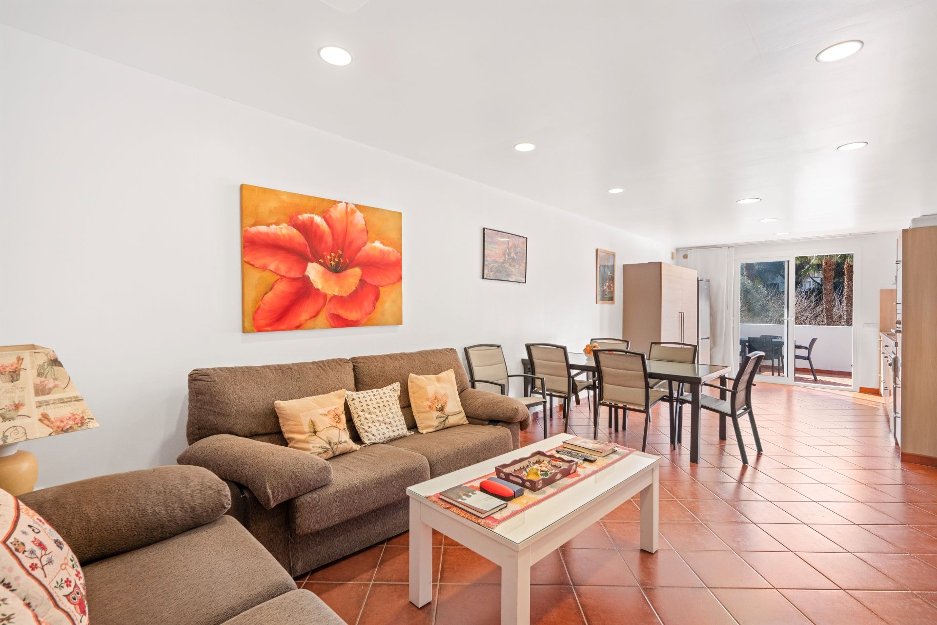 Wohnzimmer von Wohnung zum Verkauf in Ciutadella de Menorca mit Klimaanlage, Heizung und Terrasse