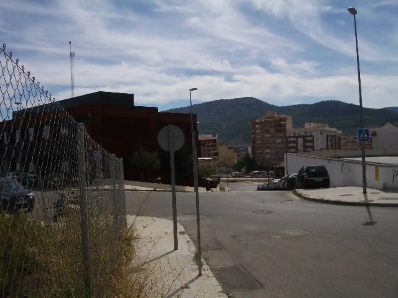 Vista exterior de Terreny industrial en venda en Alcoy / Alcoi